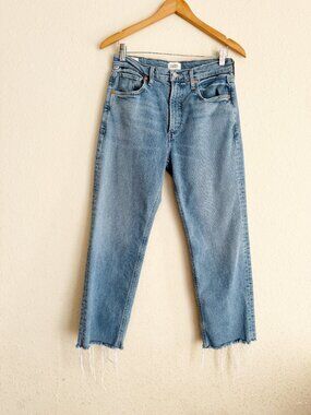 Citizens Of Humanity Daphne Crop Blue Jeans Size 28